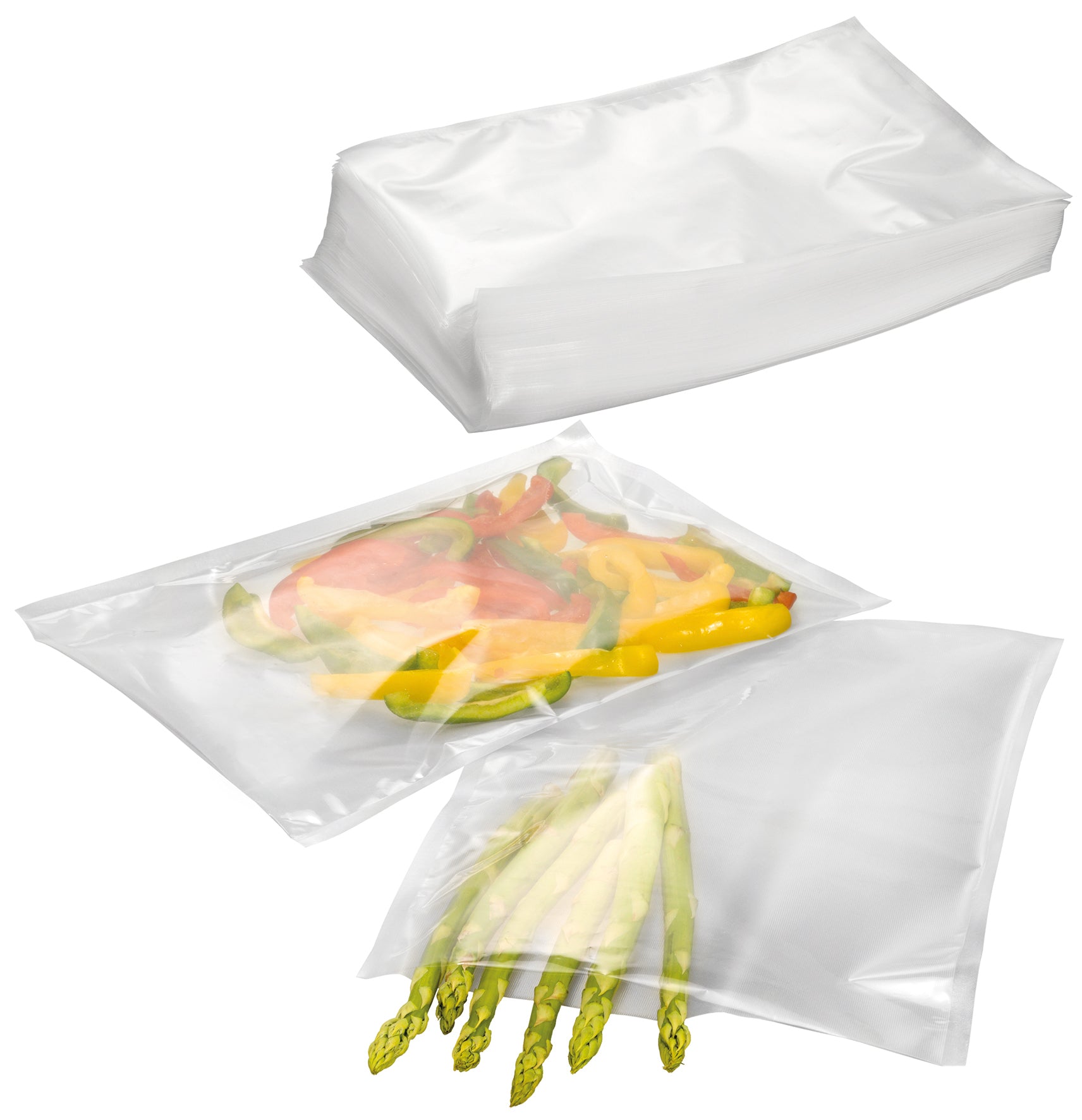 Unold Vakuumierbeutel – 28 × 40 cm, für Vakuumierer Design 48040, 100 Beutel