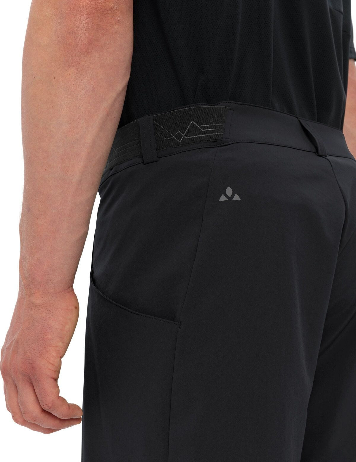 VAUDE Herren-Bermuda Loamer – schwarz, Grösse S