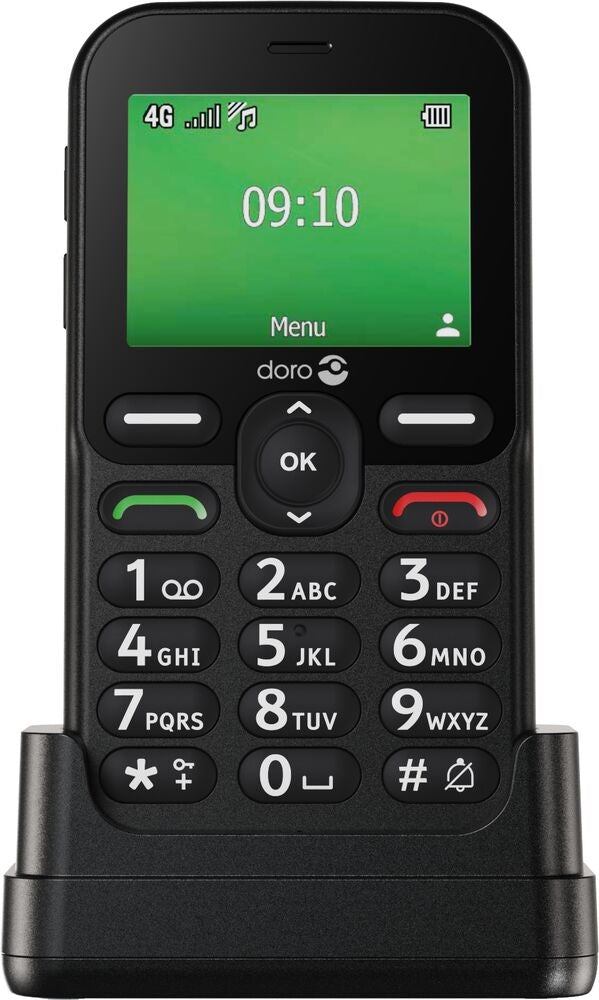 Doro Leva E10 – 2,4" – Schwarz