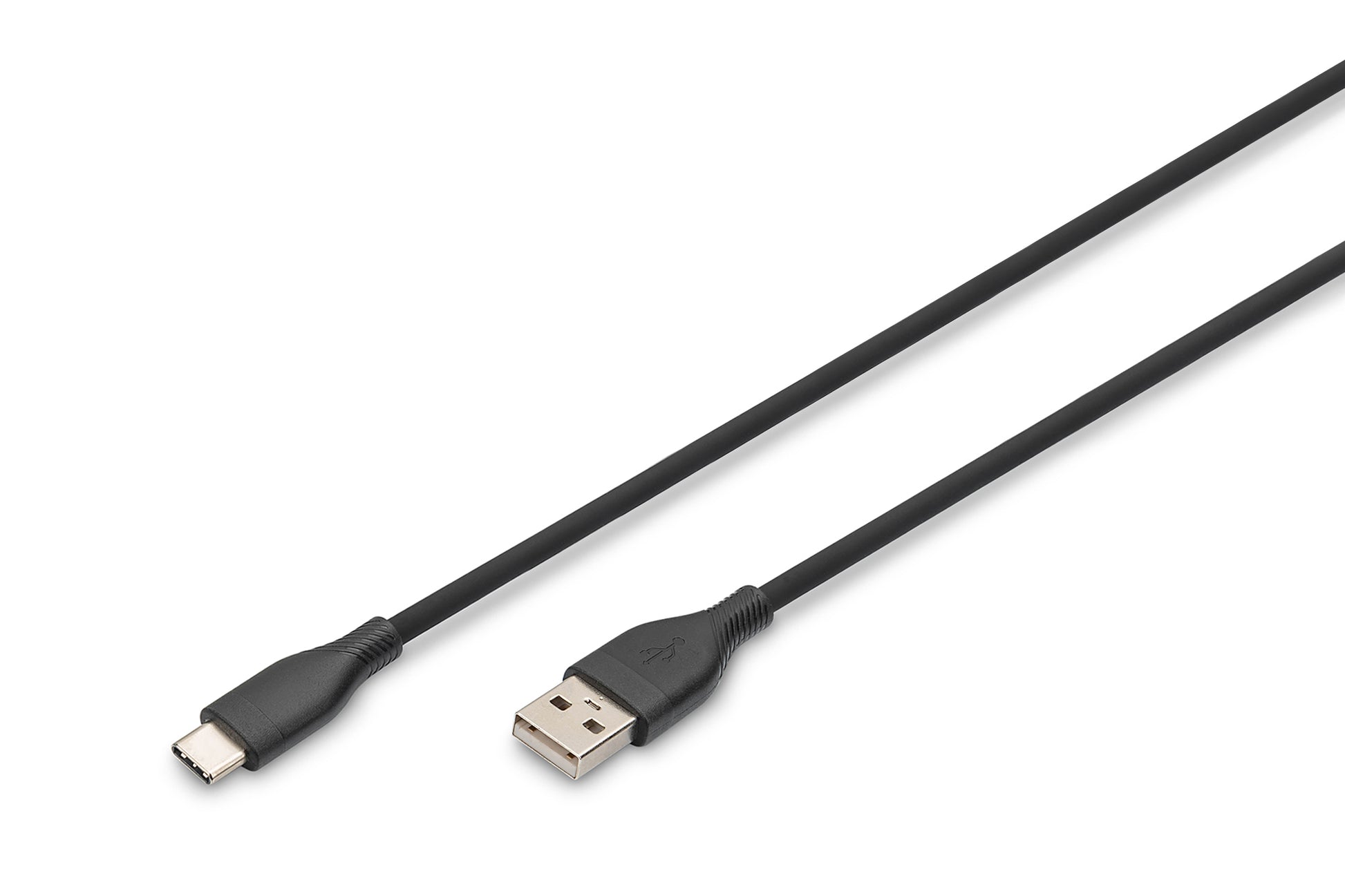 Digitus USB-Kabel, USB-A zu USB-C, 0,5 m, Ladekabel