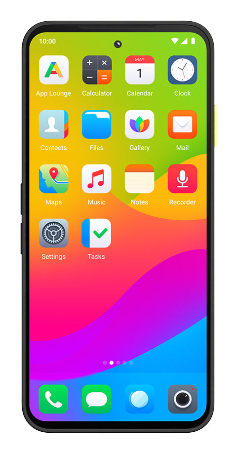 Fairphone The (Gen 6) – 6,3" – 256 GB – Horizon Black