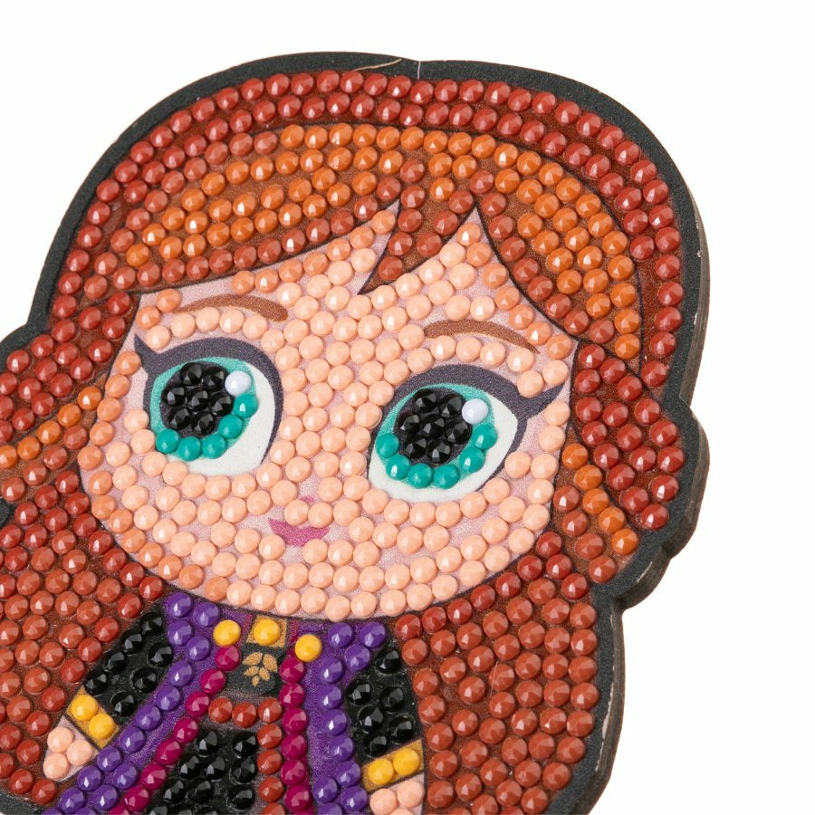 CRAFT Buddy Diamond-Painting-Set Anna – 8 × 11 cm – ab 6 Jahren