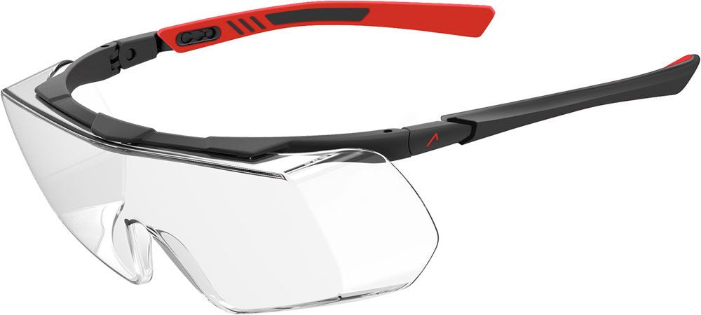 ACE Überbrille Evo 5006-T2 – klar, für Brillenträger, beschlagfrei, kratzfest