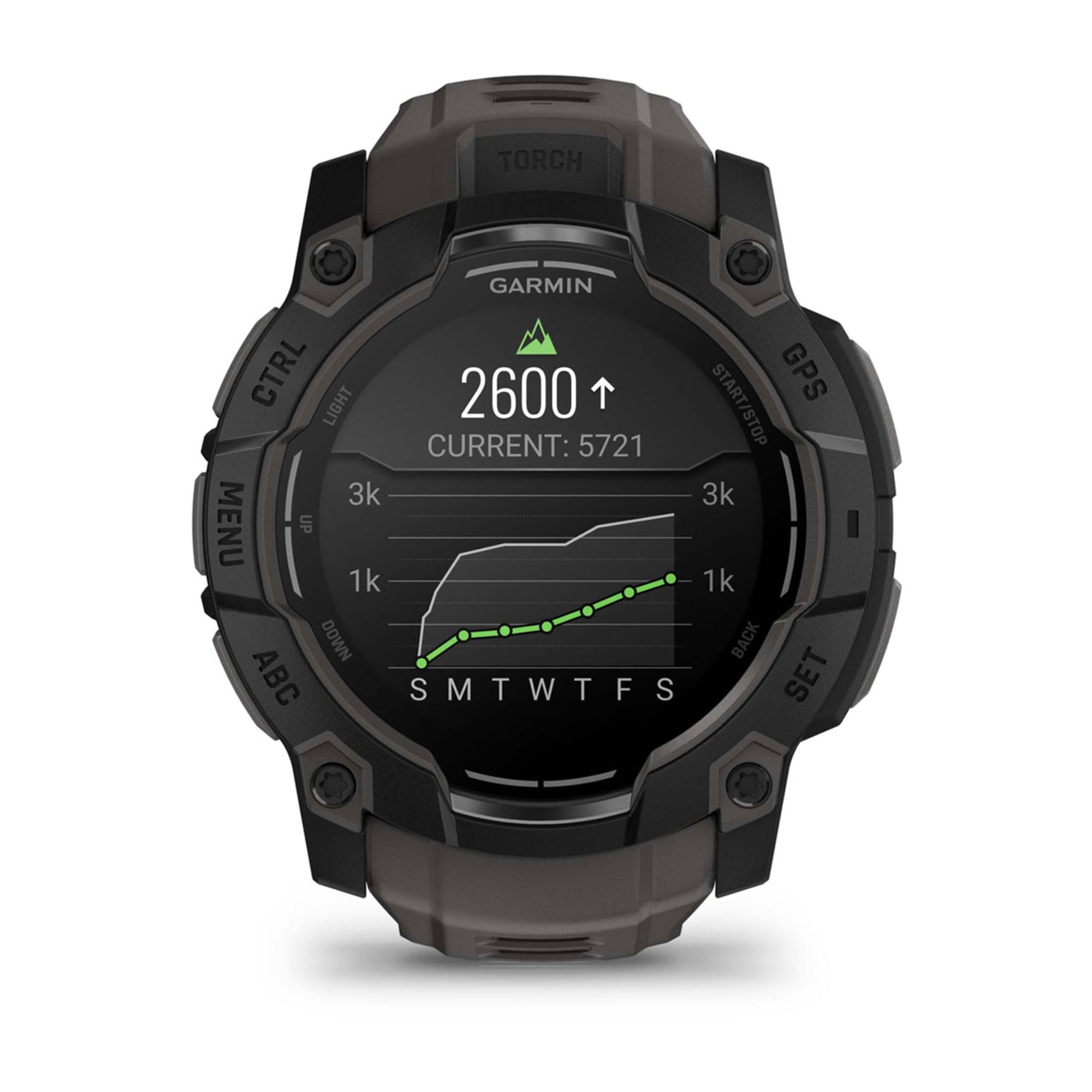 Garmin Instinct 3 50 mm – Wasserdicht 10 ATM, AMOLED-Display