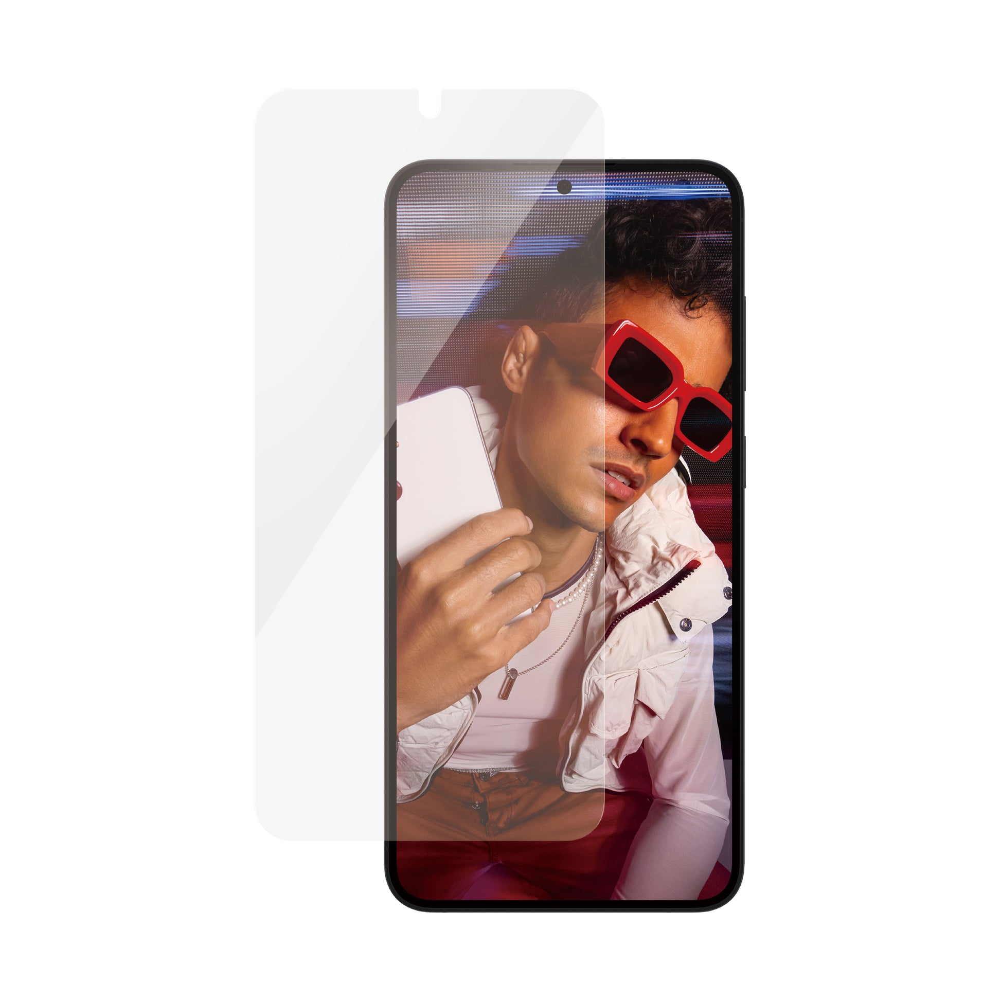 PanzerGlass Displayschutzglas – für Samsung Galaxy S24+, kratzresistent, stossfest, Hartglas, transparent