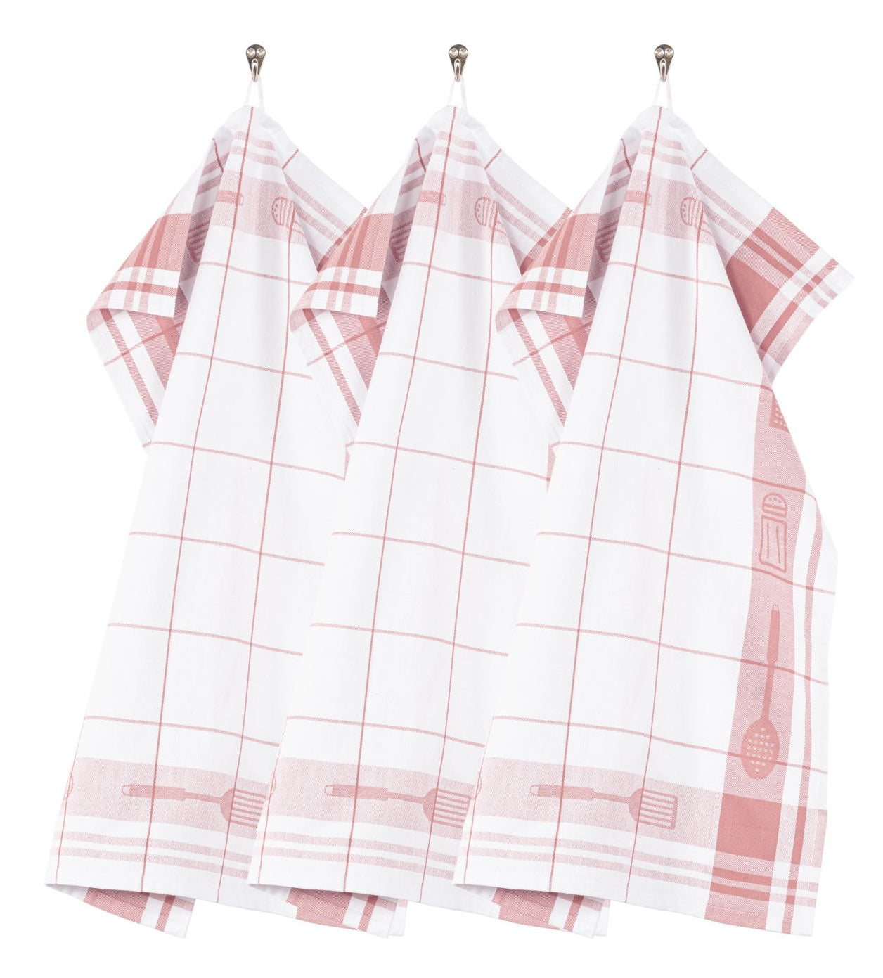 Tiseco Pharao – Geschirrtücher 3er-Set, 50 × 70 cm, Baumwolle