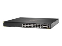 HPE 6300M – Managed Switch – 24×GbE, 4×SFP+, L3, PoE++ 720 W, 1U