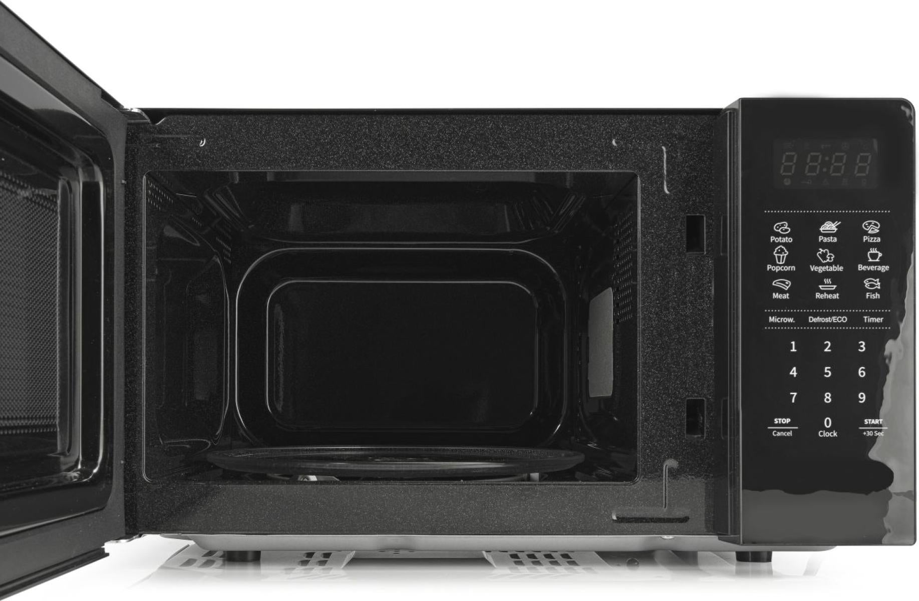 Hisense Solo-Mikrowelle H20MOBS4HI – 20 l, Inverter & Keramikboden, 700 W – schwarz