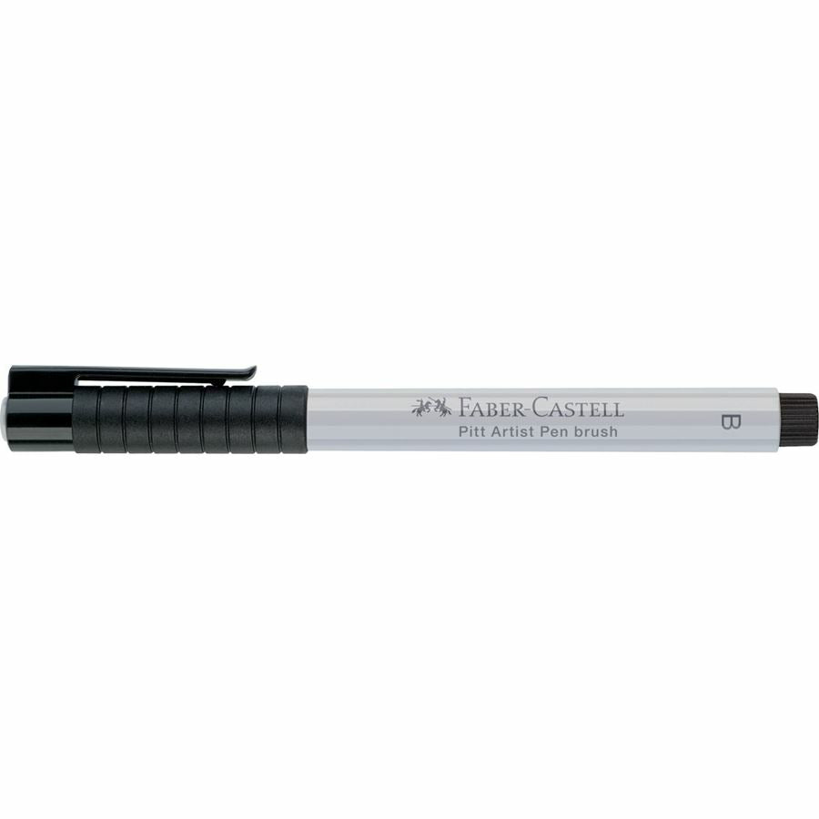 Faber-Castell Pitt Artist Pen Brush Pen – 2,5 mm, pigmentiert, wasserfest, kaltgrau I