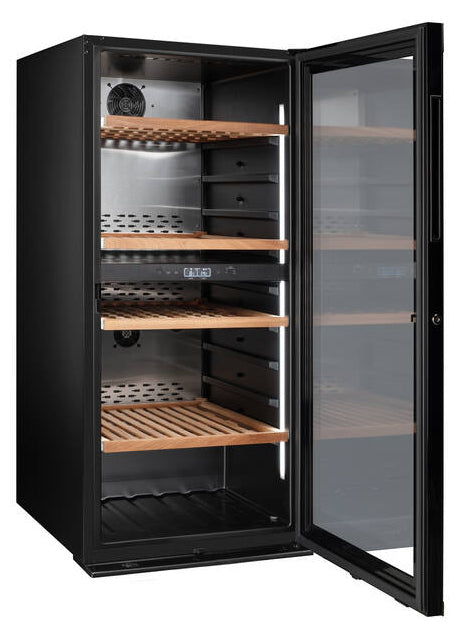 Climadiff Weinkühlschrank MILLESIME140DB – 293 l, 220/240 V, Kompressor, Energieeffizienzklasse F