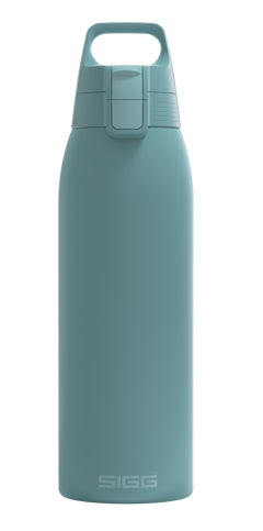 SIGG Shield One Isolierflasche 1 l – Doppelwandig, Edelstahl, Druckknopfdeckel