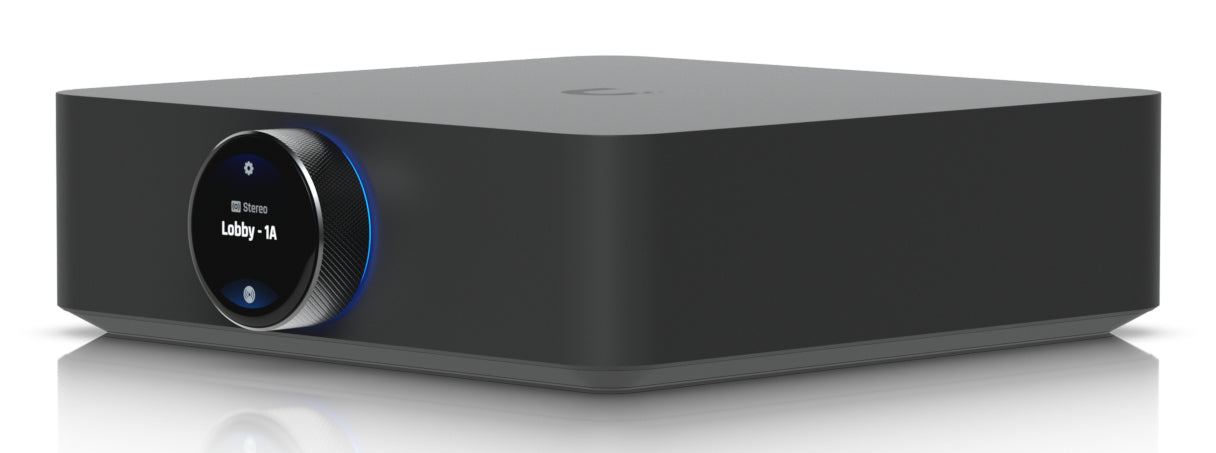 Ubiquiti 135357 – Stereo-Vollverstärker, 2×130 W (8 Ω), RCA, Bananenstecker, schwarz