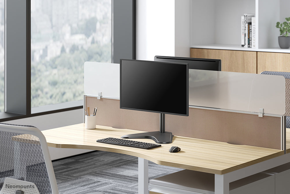 Neomounts FPMA-D550SBLACK – Monitor-Tischständer – 13–32" – VESA 75×75/100×100 mm – bis 8 kg/Monitor