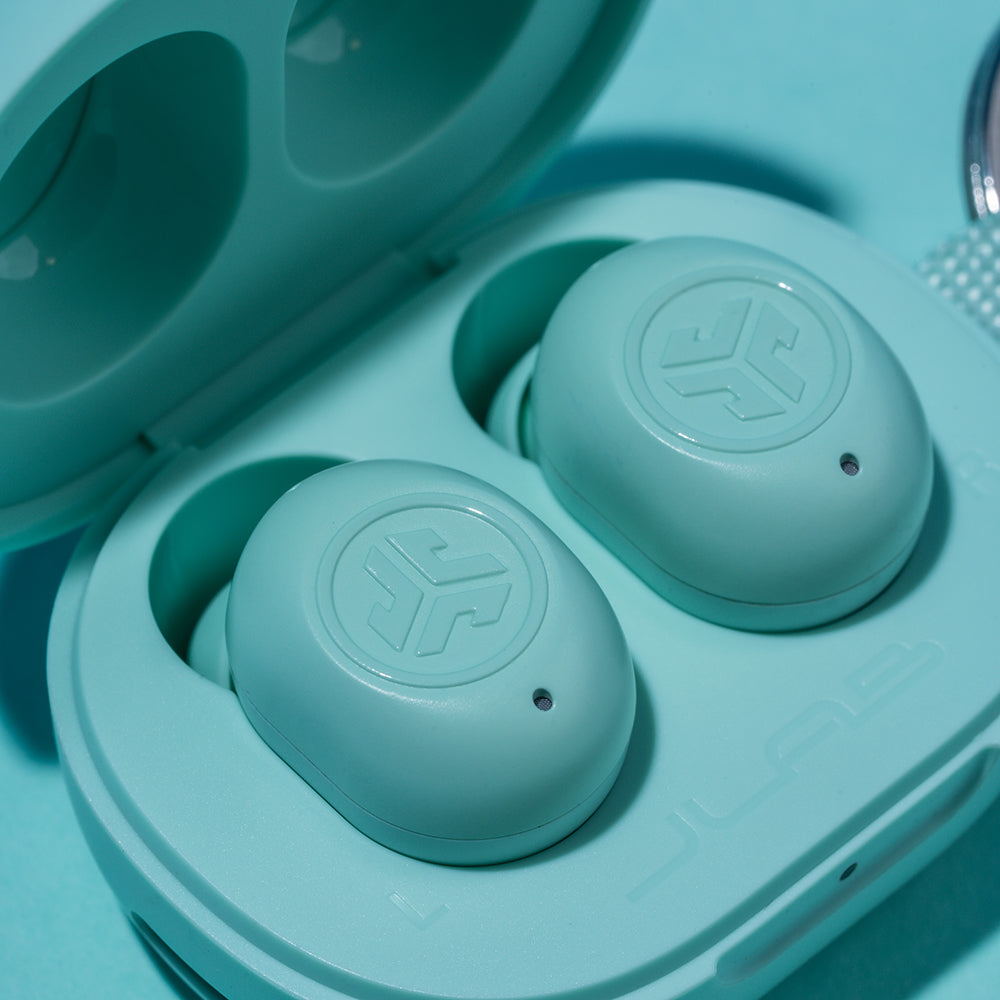 JLab JBuds Mini TWS In-Ear – ANC, mit Ladecase, Mint, BT 5.3