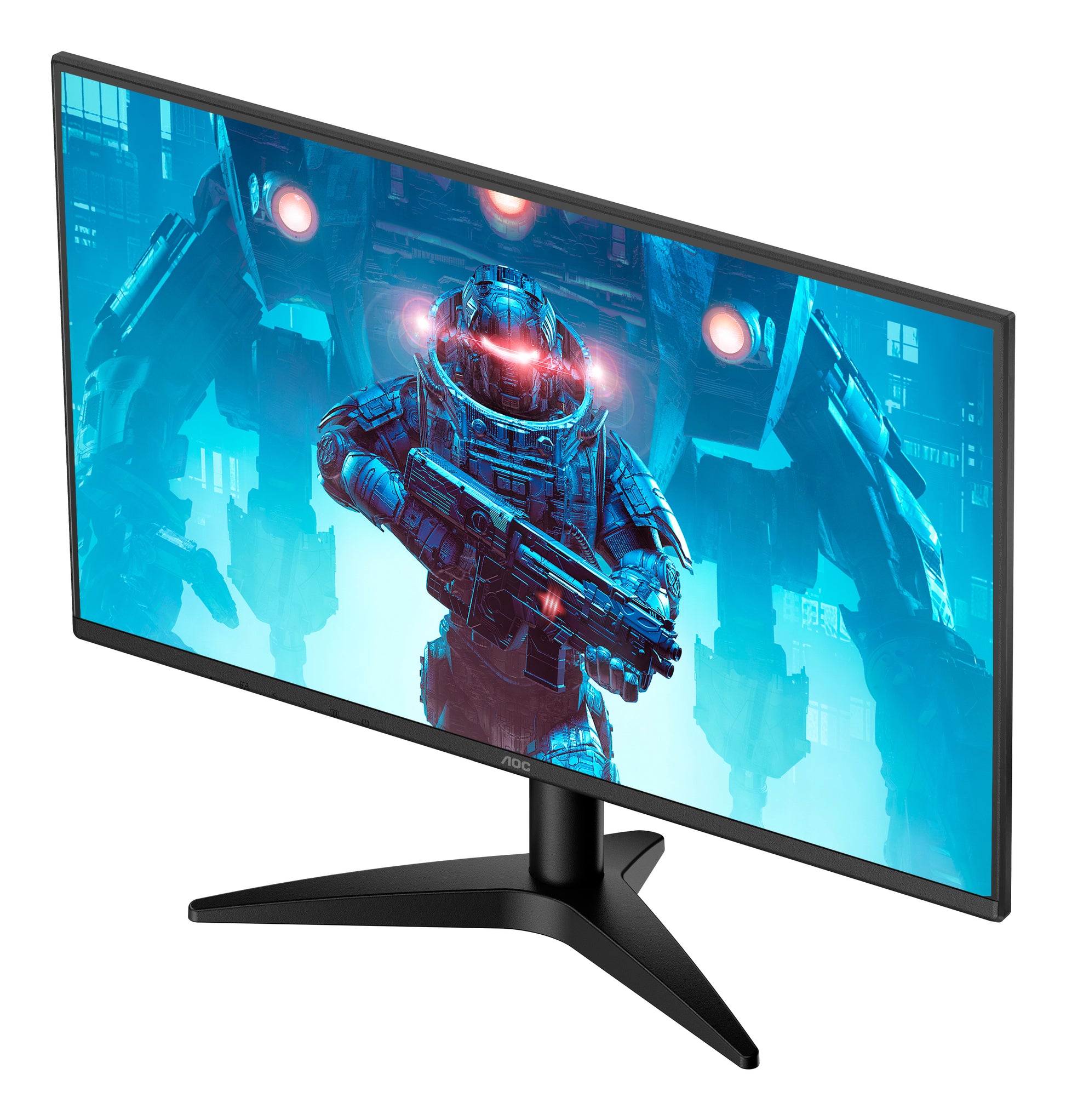 AOC 24B36X – Monitor, 23,8", 1920 × 1080 (Full HD), IPS, 144 Hz, 500 cd/m², VESA 100 × 100, Schwarz