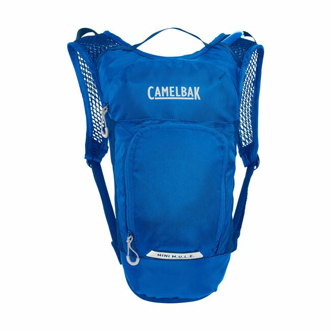 CamelBak Kindergartenrucksack Mini M.U.L.E – 3,5 l, reflektierend, Polyester – Blau, 190 × 360 × 150 mm