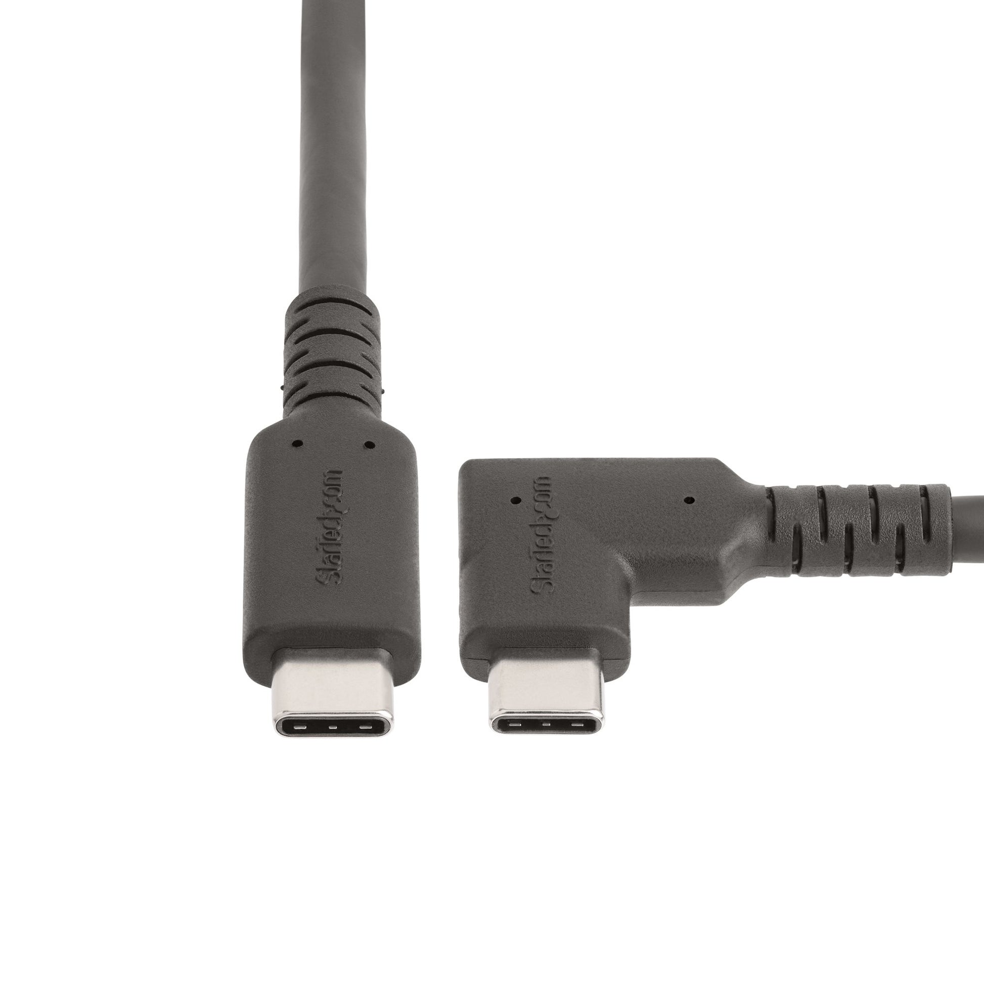 StarTech.com USB-C auf USB-C Kabel – USB 3.2 Gen 2 (10 Gbit/s) – 0,5 m – PD 100 W – 4K/60 – Schwarz