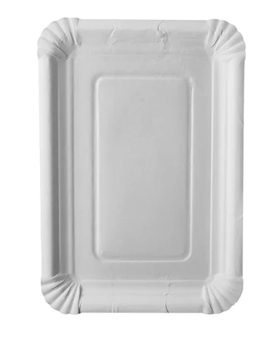 Papstar Papier Teller – 18 × 26 cm, weiss, 250 Stück