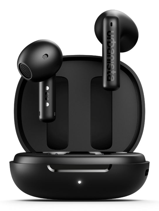 Urbanista Santa Monica – True Wireless In-Ear Kopfhörer – Bluetooth, ANC – Schwarz – bis 24 h