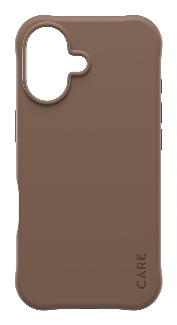 PanzerGlass Backcover CARE Samba – für Apple iPhone 17 – Espresso – TPU, MagSafe-kompatibel