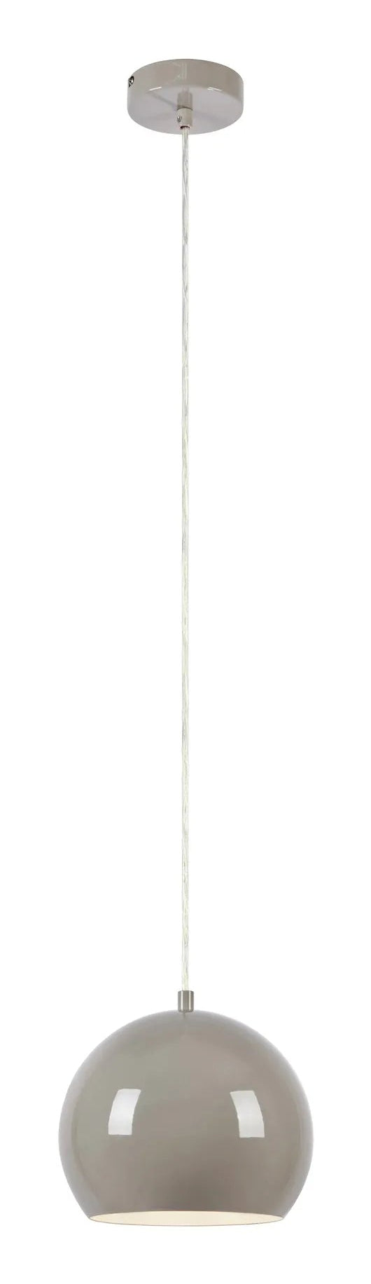 Markslöjd Pendelleuchte Pop – Ø 20 × 17,5 cm, 40 W, exkl. GU10, grau