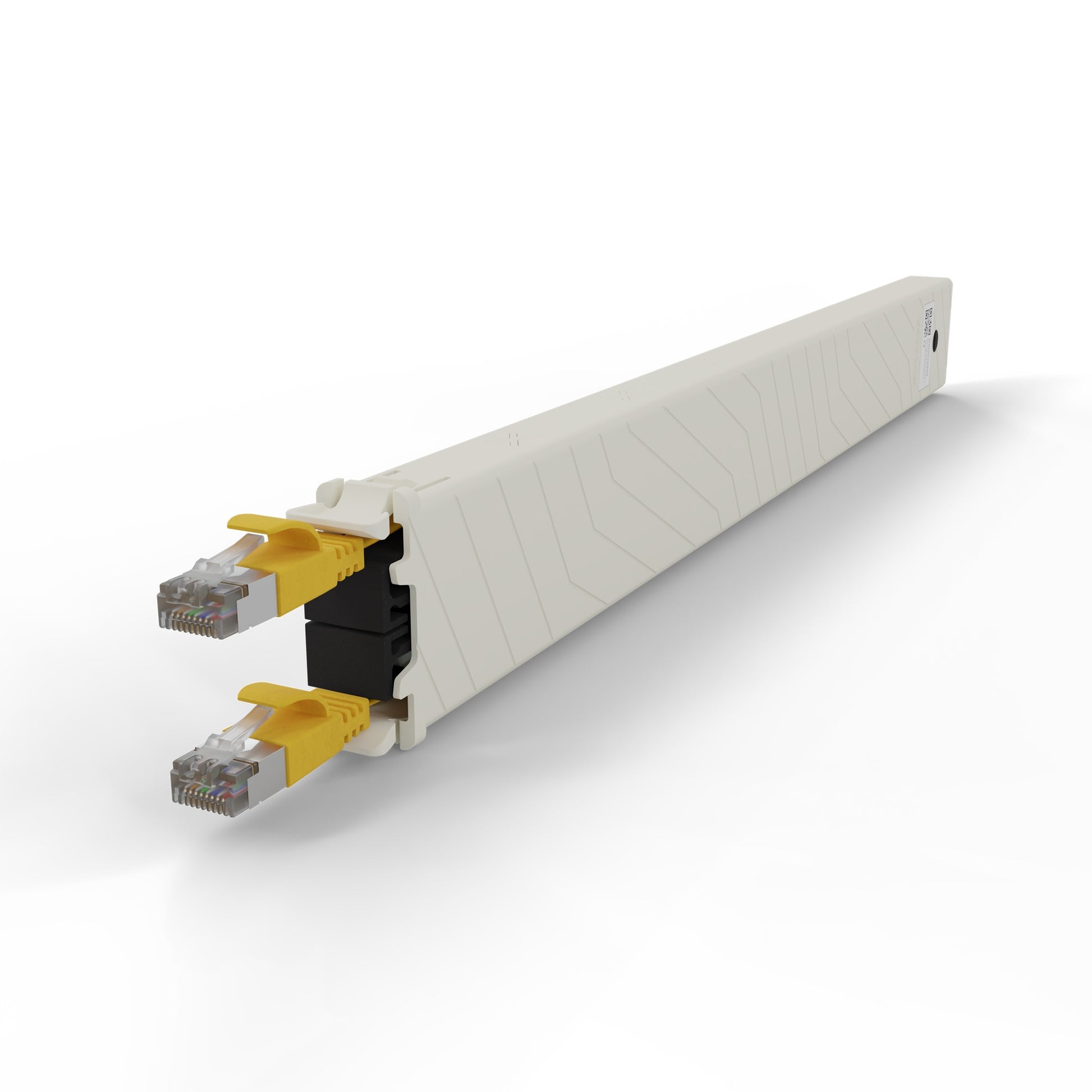 PATCHBOX .one Patchkabel – Cat6a U/FTP (STP), 0,8 m, Gelb, RJ‑45