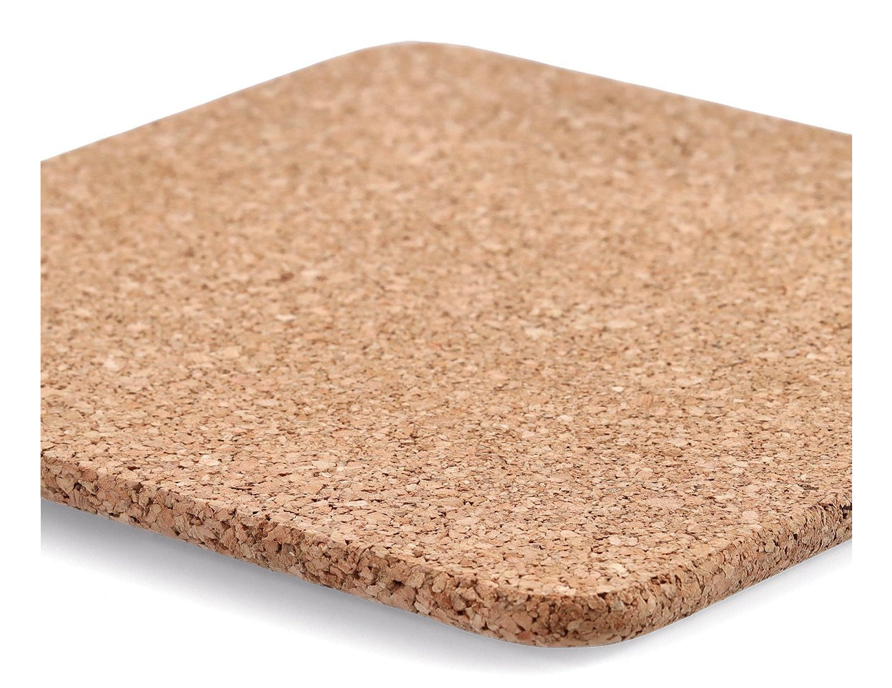 Zeller Present Teekannen-Untersatz 24,5 × 24,5 × 1 cm, Kork, Braun