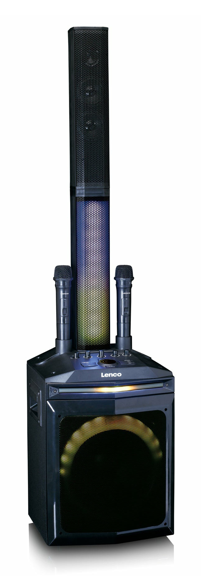 Lenco PA-220BK – Party-Lautsprecher – 120 W, LED