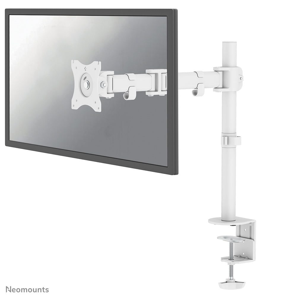 Neomounts NM-D135WHITE – Monitorarm Tischhalterung – 10–30" – VESA 75×75/100×100 mm
