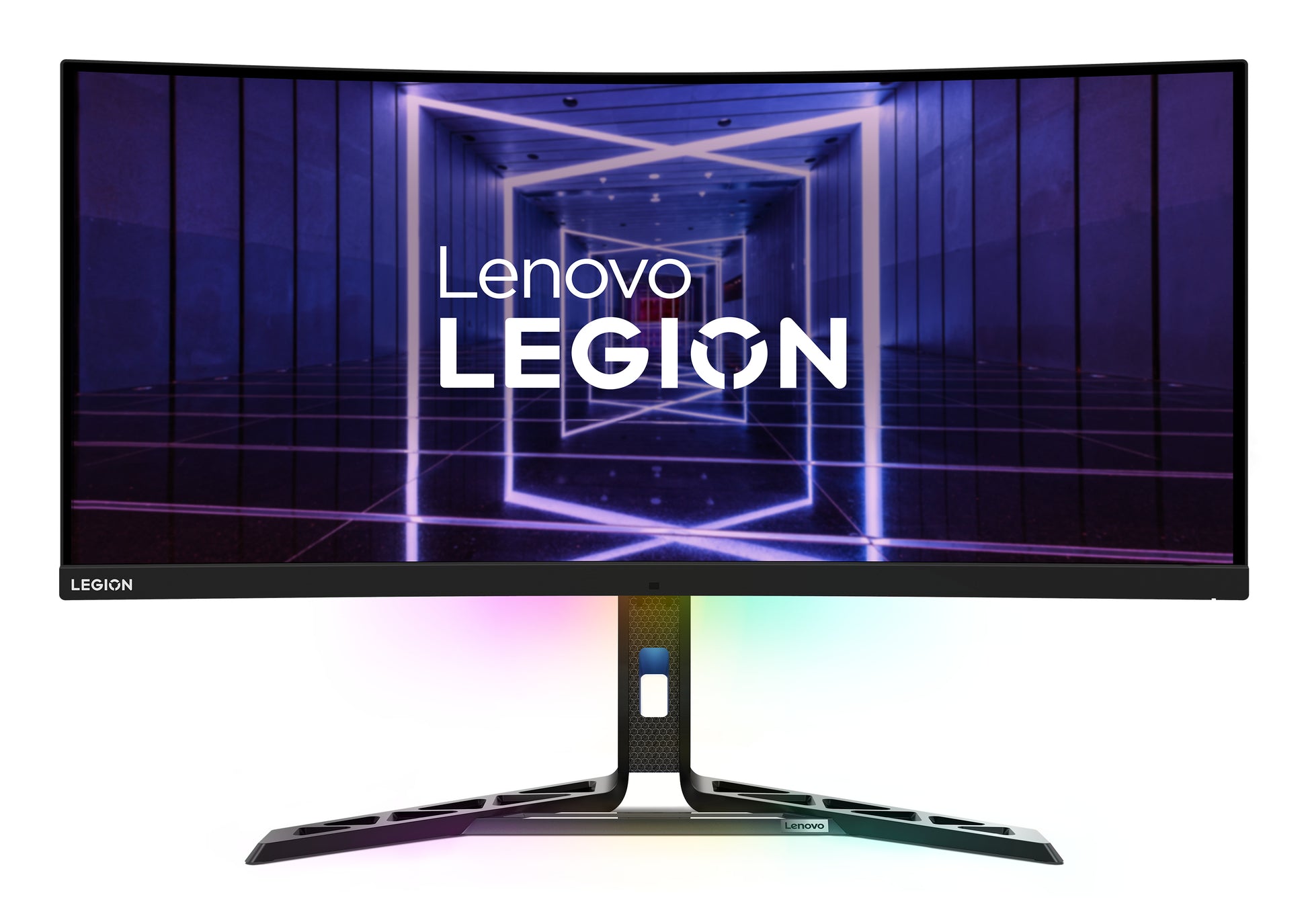 Lenovo Legion Y34Wz-30 – Monitor, 34", VA, 165 Hz, 720 cd/m², Gebogen, USB-C, VESA 100 × 100, Raven Schwarz