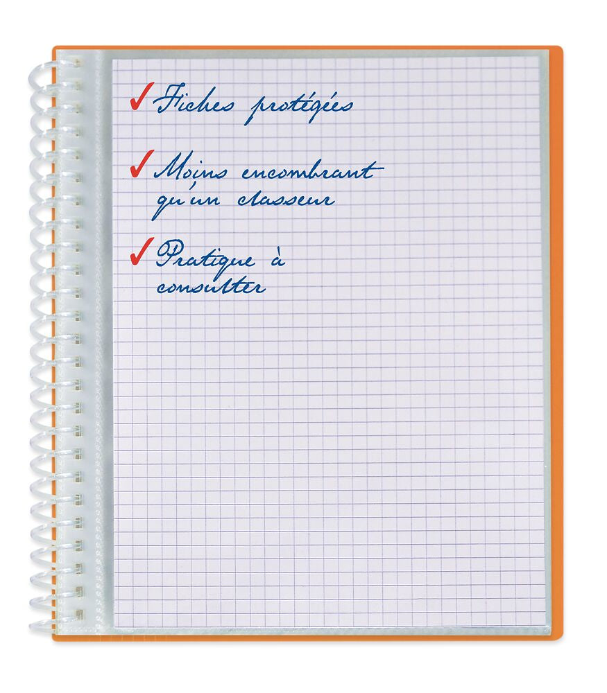 Oxford Sichtbuch, für A5, 40 Hüllen – Polypropylen (PP) – mehrfarbig, Pack à 15