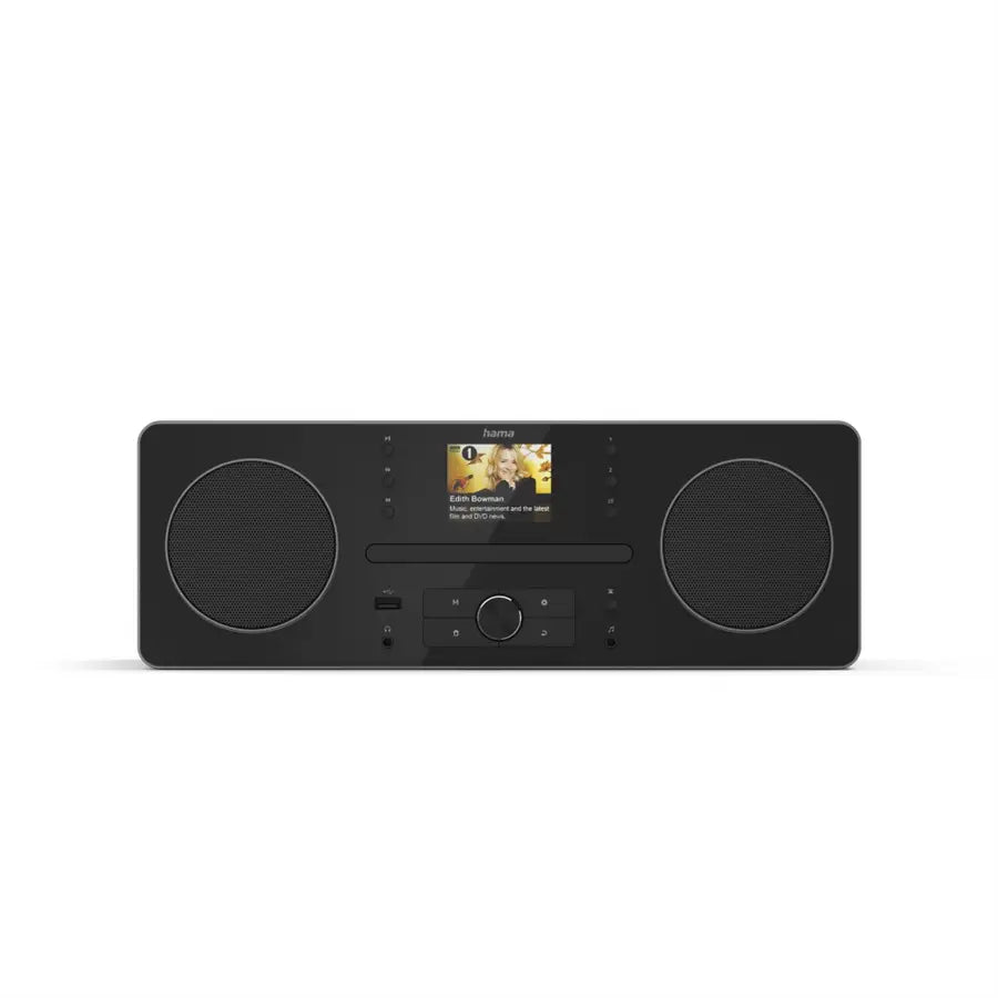 Hama DIR1570CBT – Internetradio, DAB+/UKW, CD, Bluetooth – Schwarz