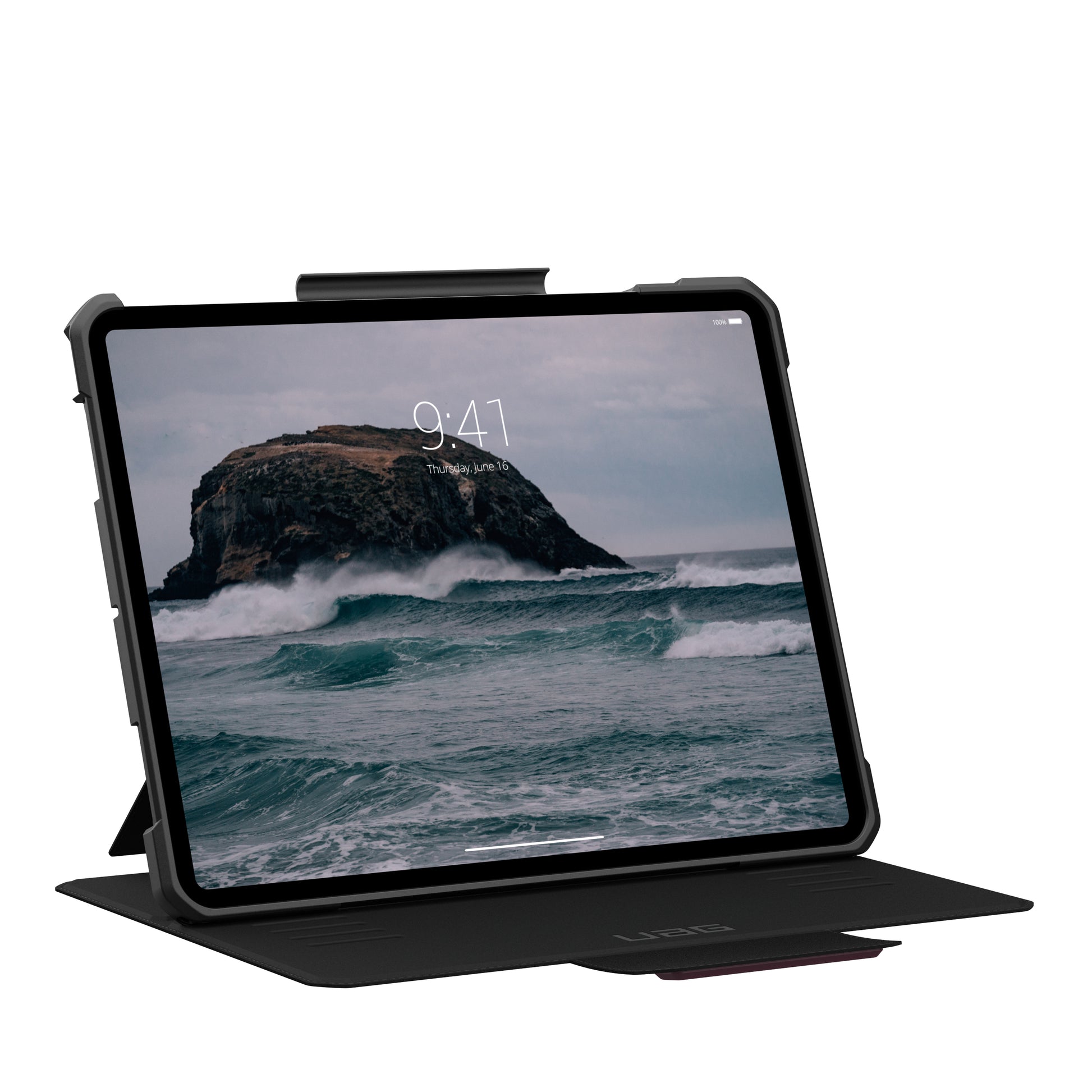 Urban Armor Gear UAG Metropolis SE Tablet-Hülle für iPad Pro 13" (7. Gen.) – Bordeaux