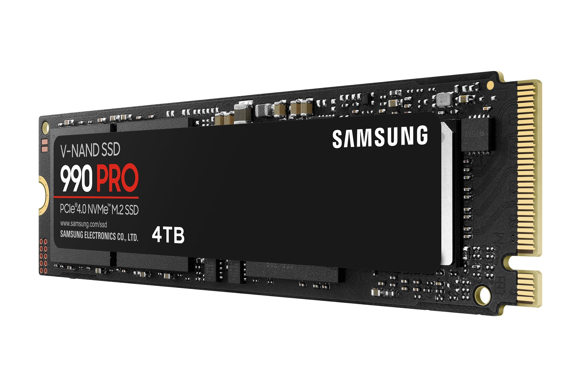Samsung 990 PRO 4 TB – M.2 2280, PCIe 4.0 x4 NVMe, 7450/6900 MB/s