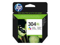 HP Tintenpatrone 304XL, dreifarbig, XL, original – für 304XL