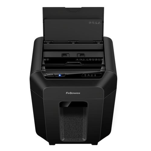 Fellowes Automax 80M – Aktenvernichter mit Autofeed 80 Blatt, DIN P-4, Partikelschnitt 4 × 12 mm, 8 Blatt, 17