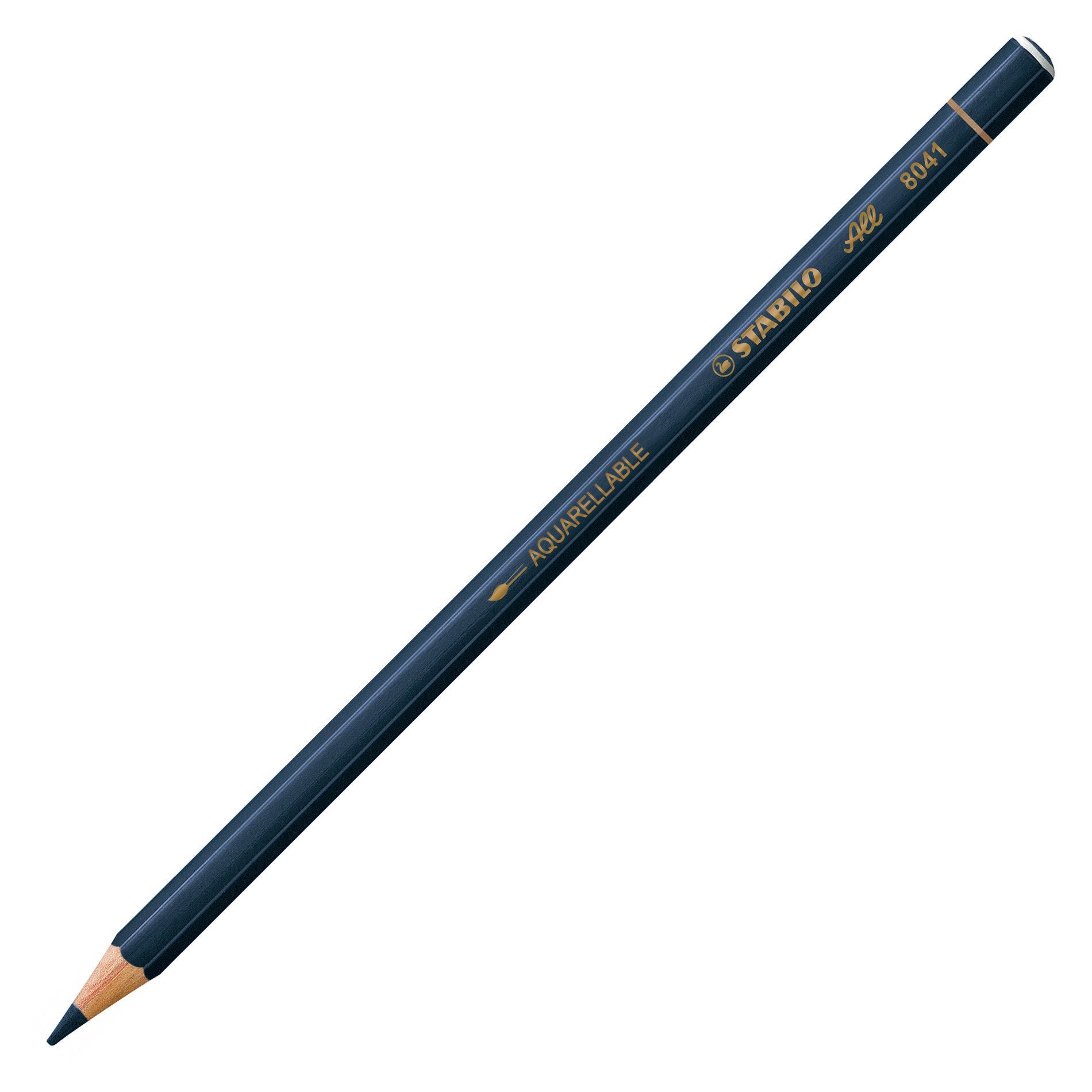 STABILO Non-Permanent-Marker – Rundspitze – Blau – Wasservermalbar
