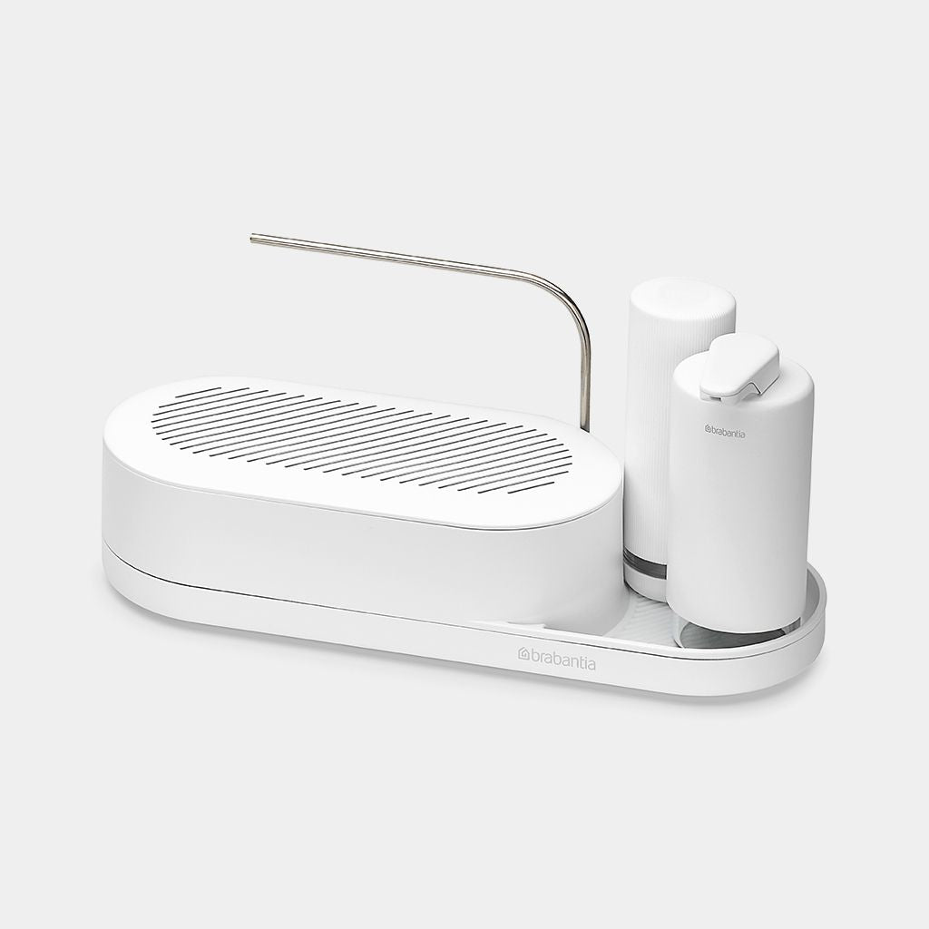 Brabantia Utensilienhalter (wandmontiert) 35,2 × 13 × 16 cm, Kunststoff, weiss