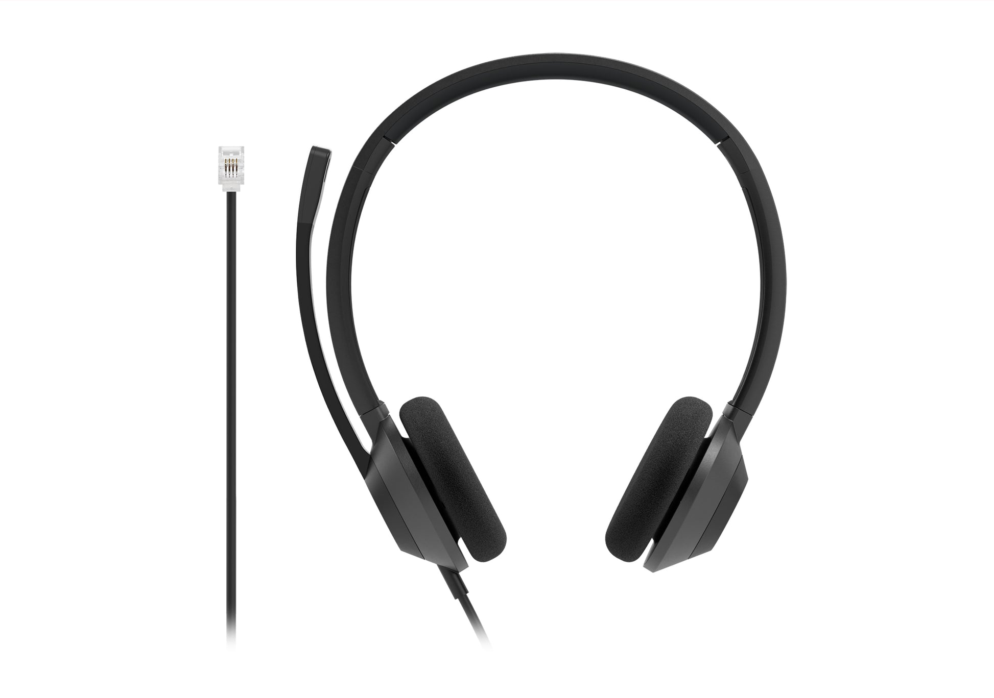Cisco 322 – Duo Headset, On-Ear – RJ9 – Schwarz