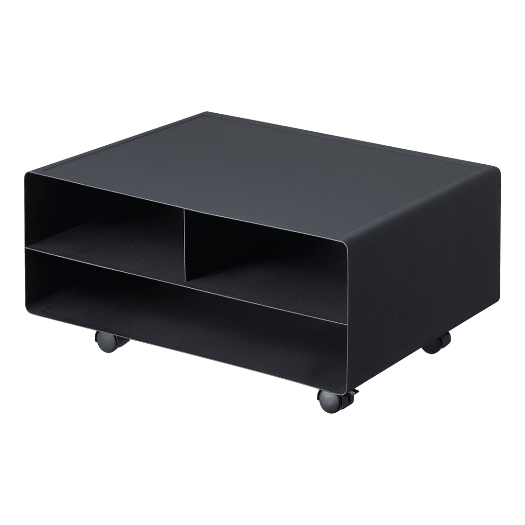 Yamazaki Regal, TOWER – freistehend – 2 Böden – 37 × 48 × 19 cm – 19,7 kg – schwarz – Stahl