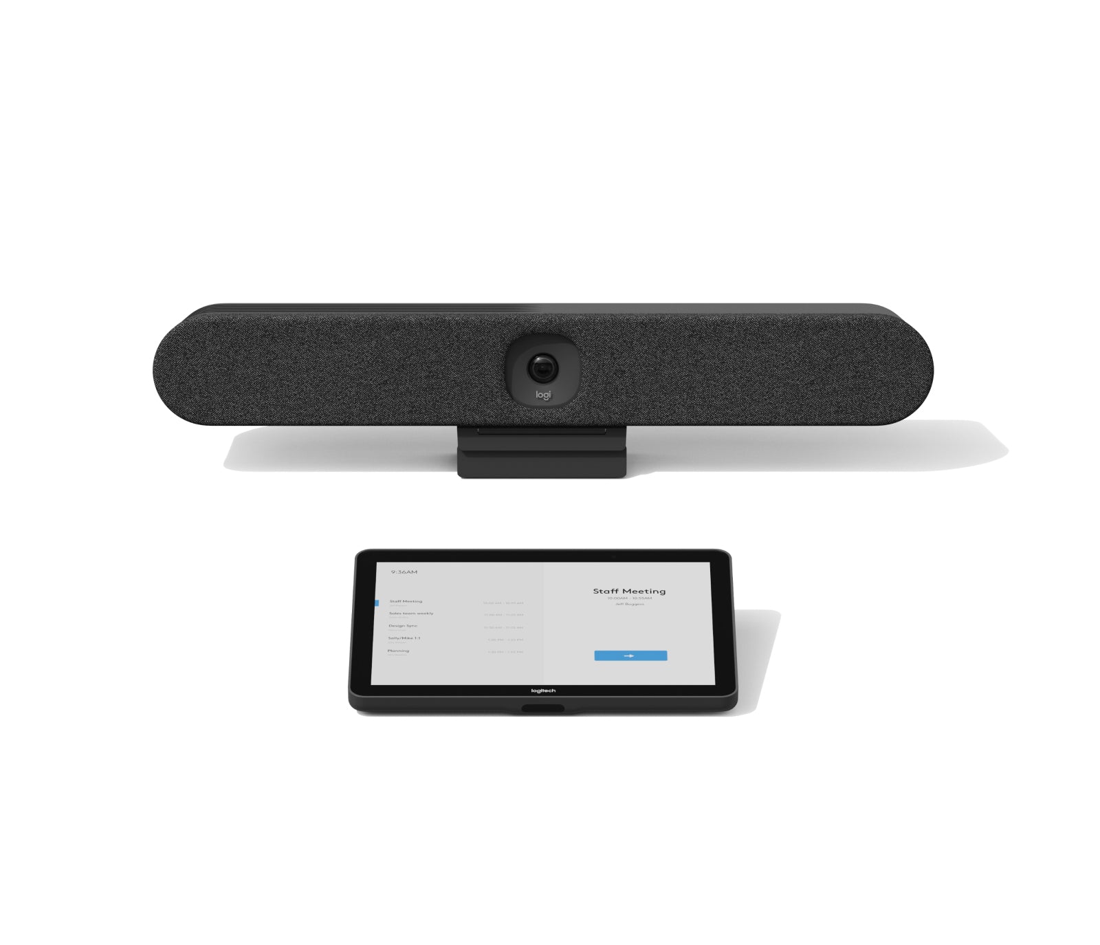Logitech Rally Bar Huddle + Tap IP (EU Stecker) – Videobar – Set