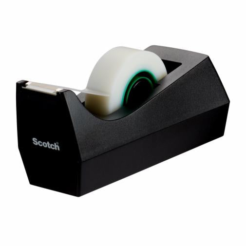 Scotch Tischabroller Magic – für Rollenbreite bis 19 mm, für Bandlänge bis 33 m, Kunststoff, inkl. 14 Rollen