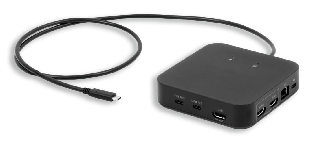 LMP USB-C Triple Display Dockingstation – für Apple-Geräte, 3× HDMI 4K, 100 W Ladefunktion