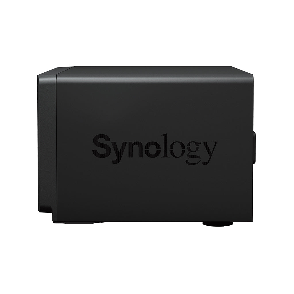 Synology DS1823xs+ – 8-Bay Tower NAS – AMD Ryzen V1780B, 8 GB RAM, 10GbE, DSM, für 2,5"/3,5"/M.2 HDD/SSD, SATA