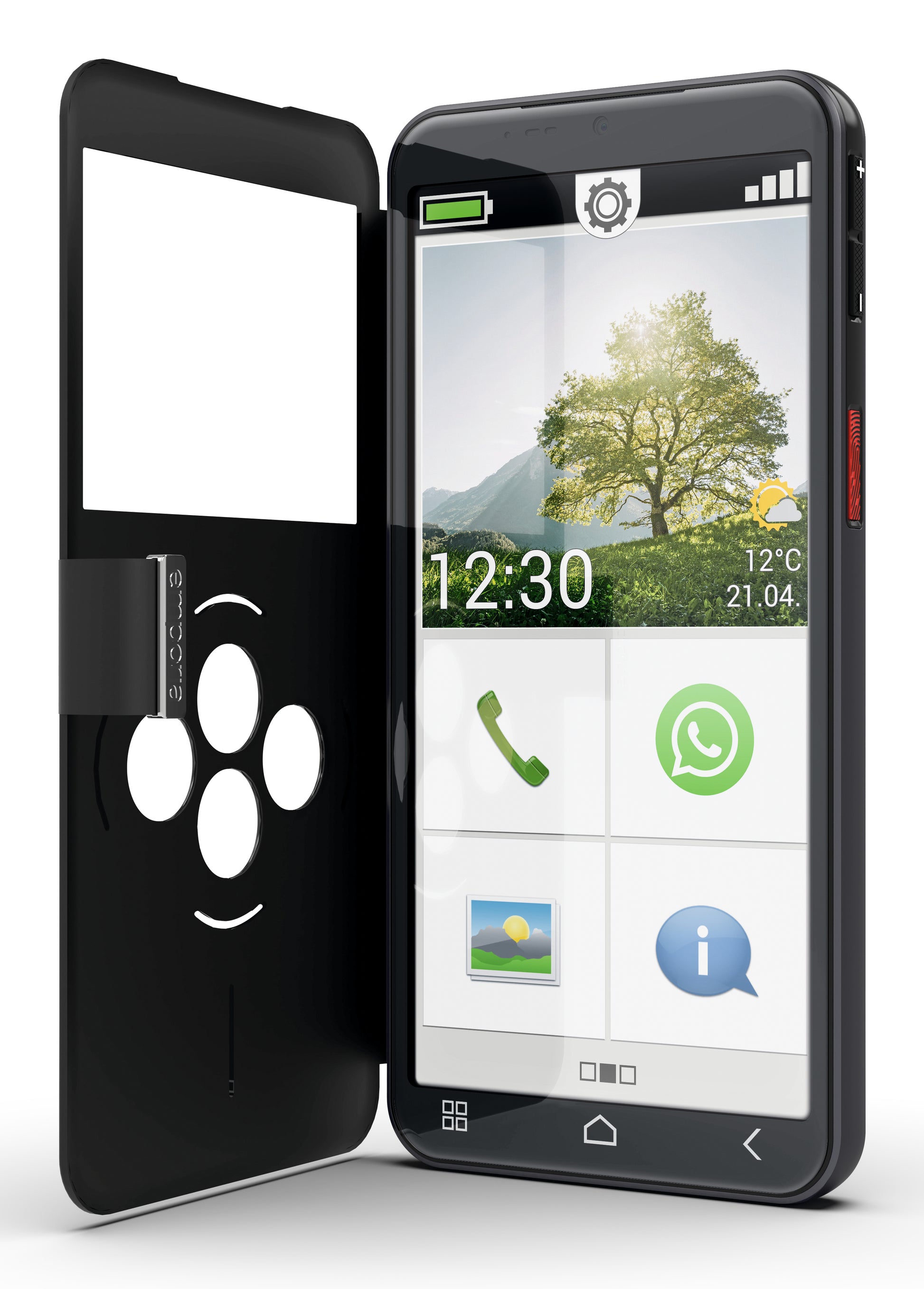 Emporia SMART 7 lite – 5,4" – 128 GB – Schwarz