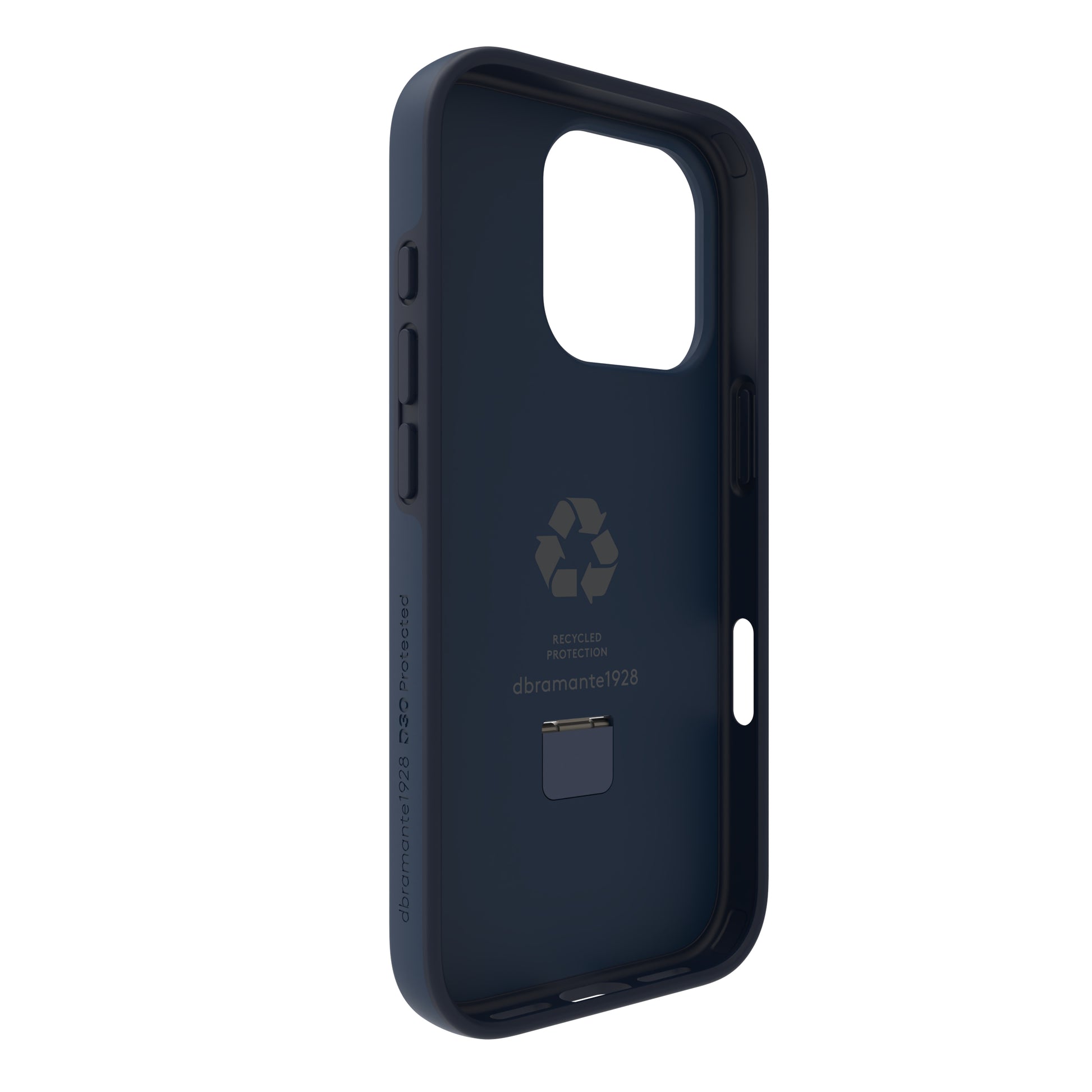 dbramante1928 Iceland Ultra D3O – Backcover – für Apple iPhone 16 – Blau, bis 4 m sturzsicher