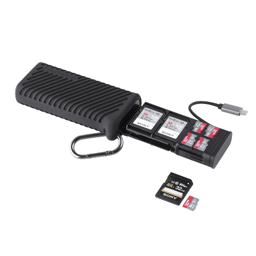 PGYTECH P-GM-163 Kartenleser – SD, microSD – USB-C 3.2 Gen 1 – für Kameras, Smartphones, Drohnen und mehr