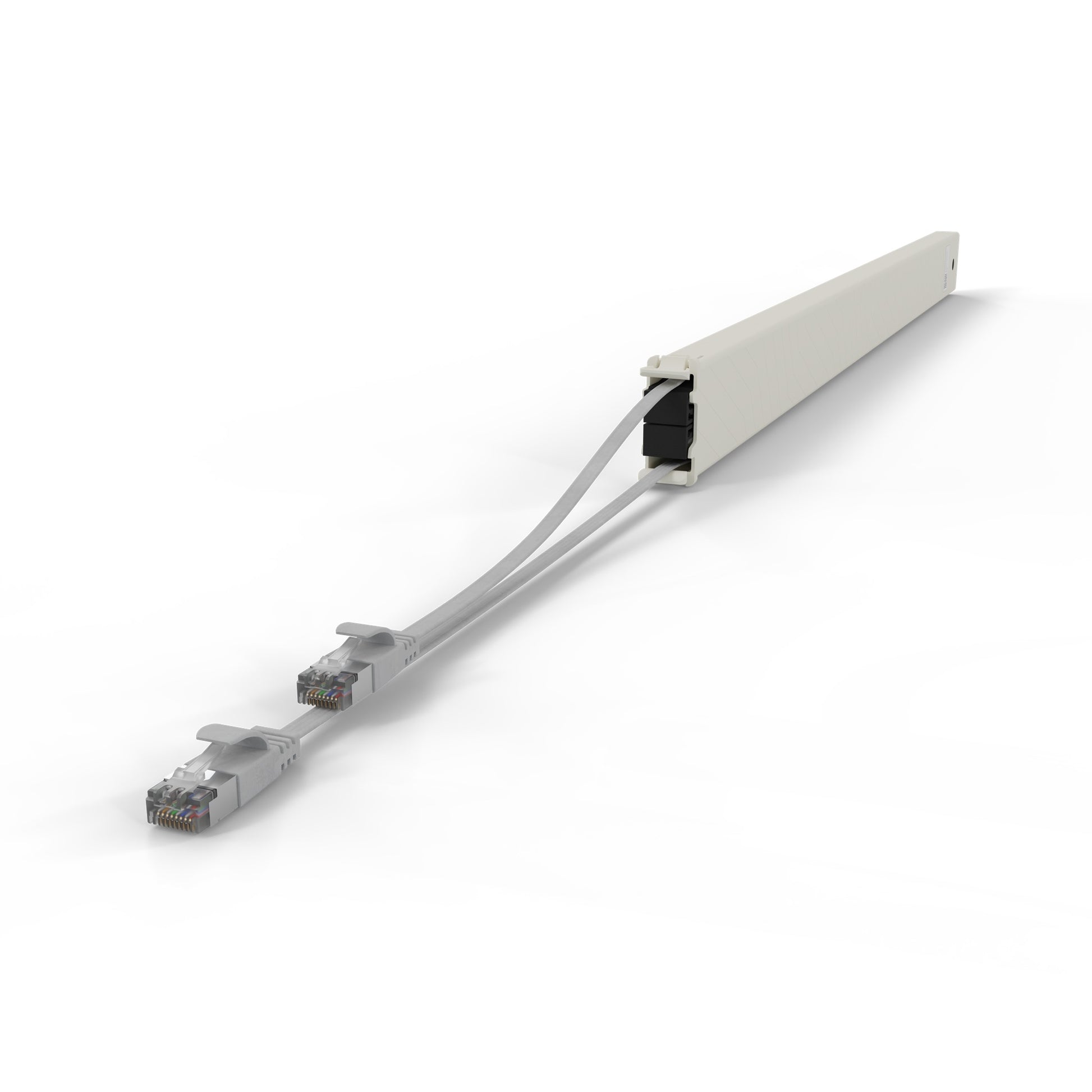 PATCHBOX .one Cassette Patchkabel – Cat6a U/FTP (STP), 2,5 m, Grau, RJ-45