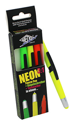 Wedo Eingabestift Touch Pen – für Smartphones und Tablets, Kunststoff