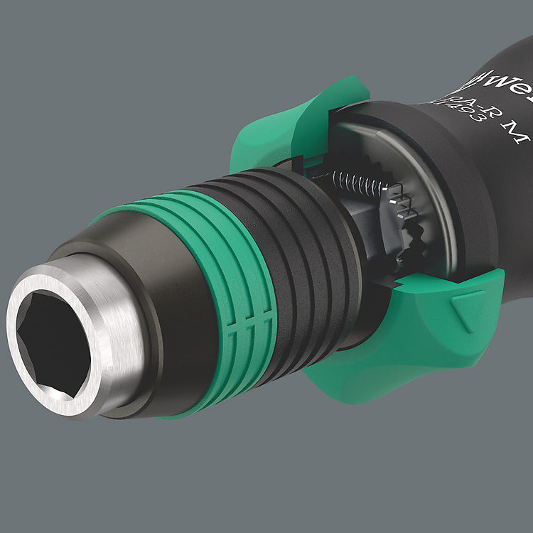 Wera Kraftform Kompakt – Multi-Bit-Schraubenzieher-Set 14-teilig, mit Ratsche, Etui, 838 RA-R M